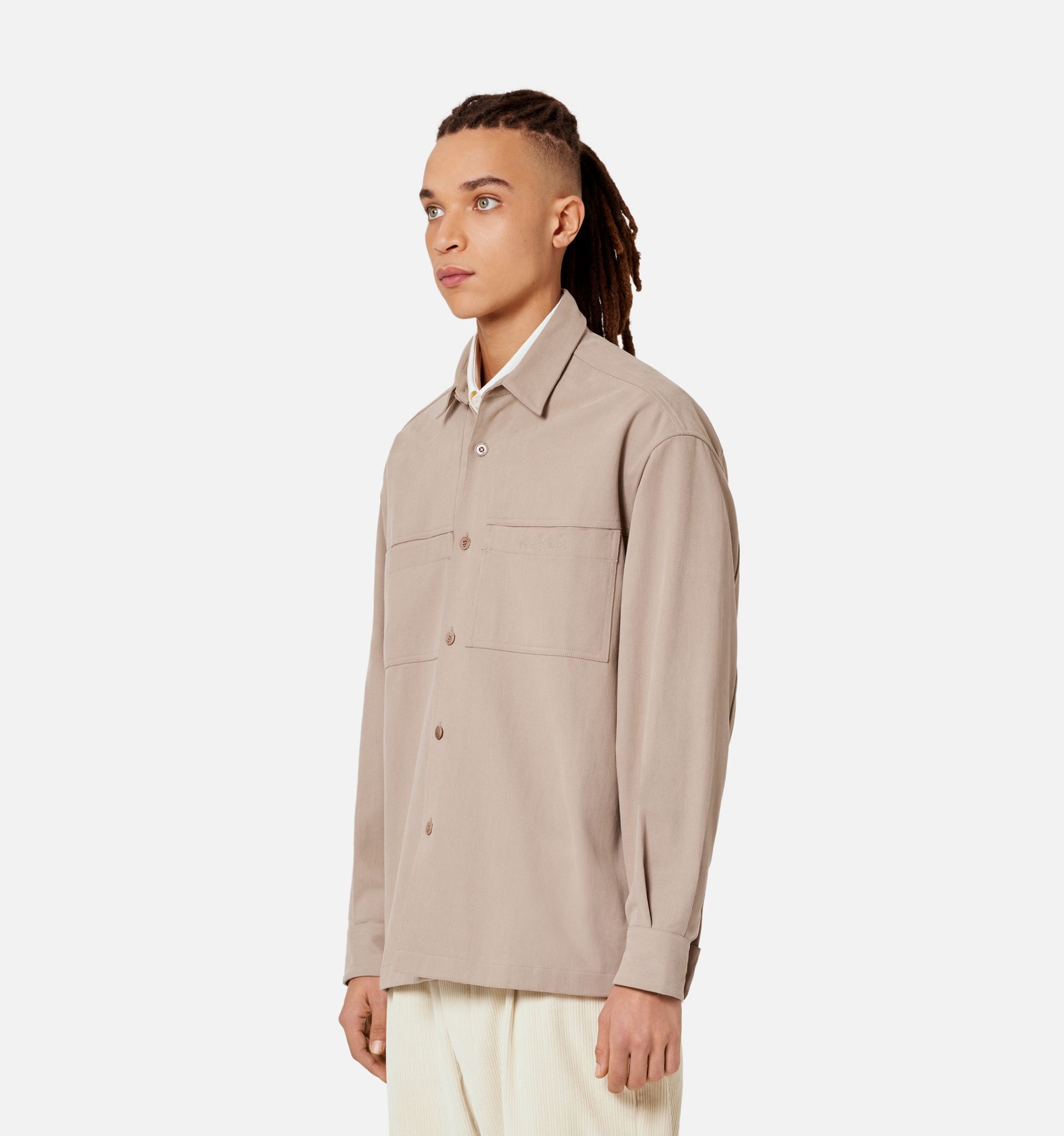 Ami Paris Embroidery Overshirt - 4
