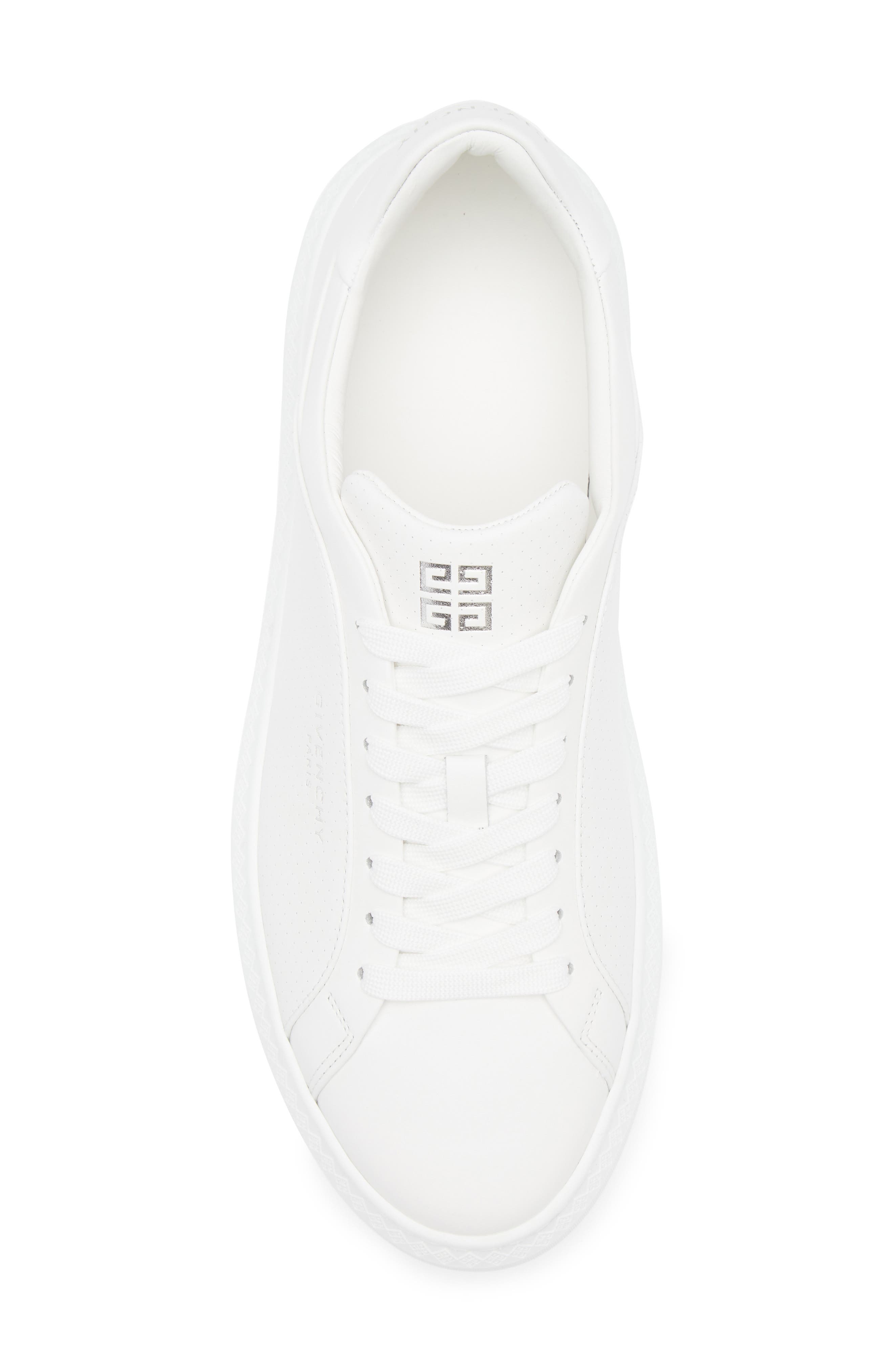 Givenchy G Set Perforated Low Top Sneaker in White at Nordstrom - 5