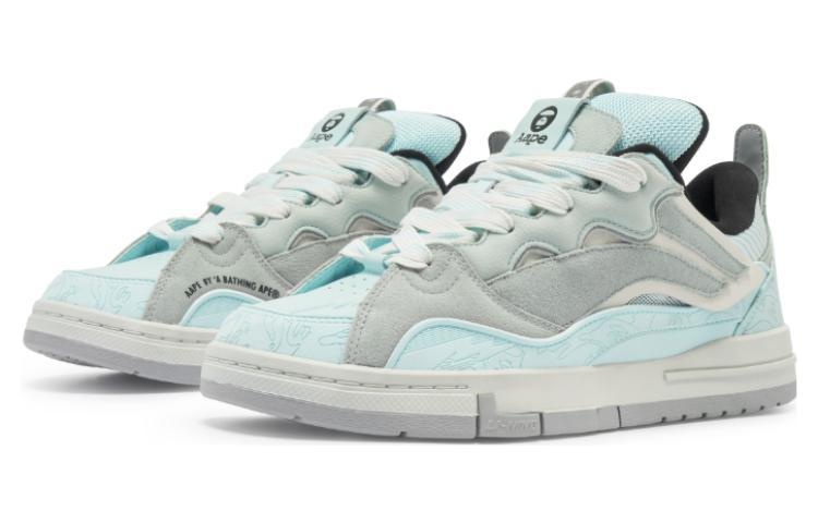 (WMNS) Li-Ning Superwave Golden x AAPE 10th Anniversary 'Blue Grey' AECS088-6 - 2