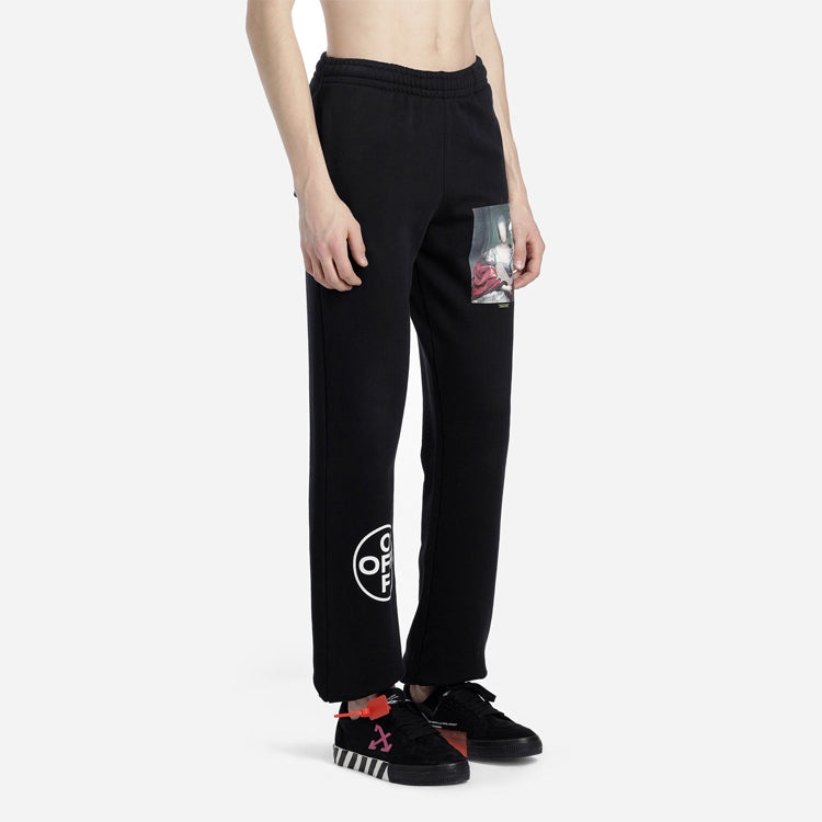 Off-White Mens Mariana de Silva Logo Sweatpants OMCH022E19E300051088 - 6