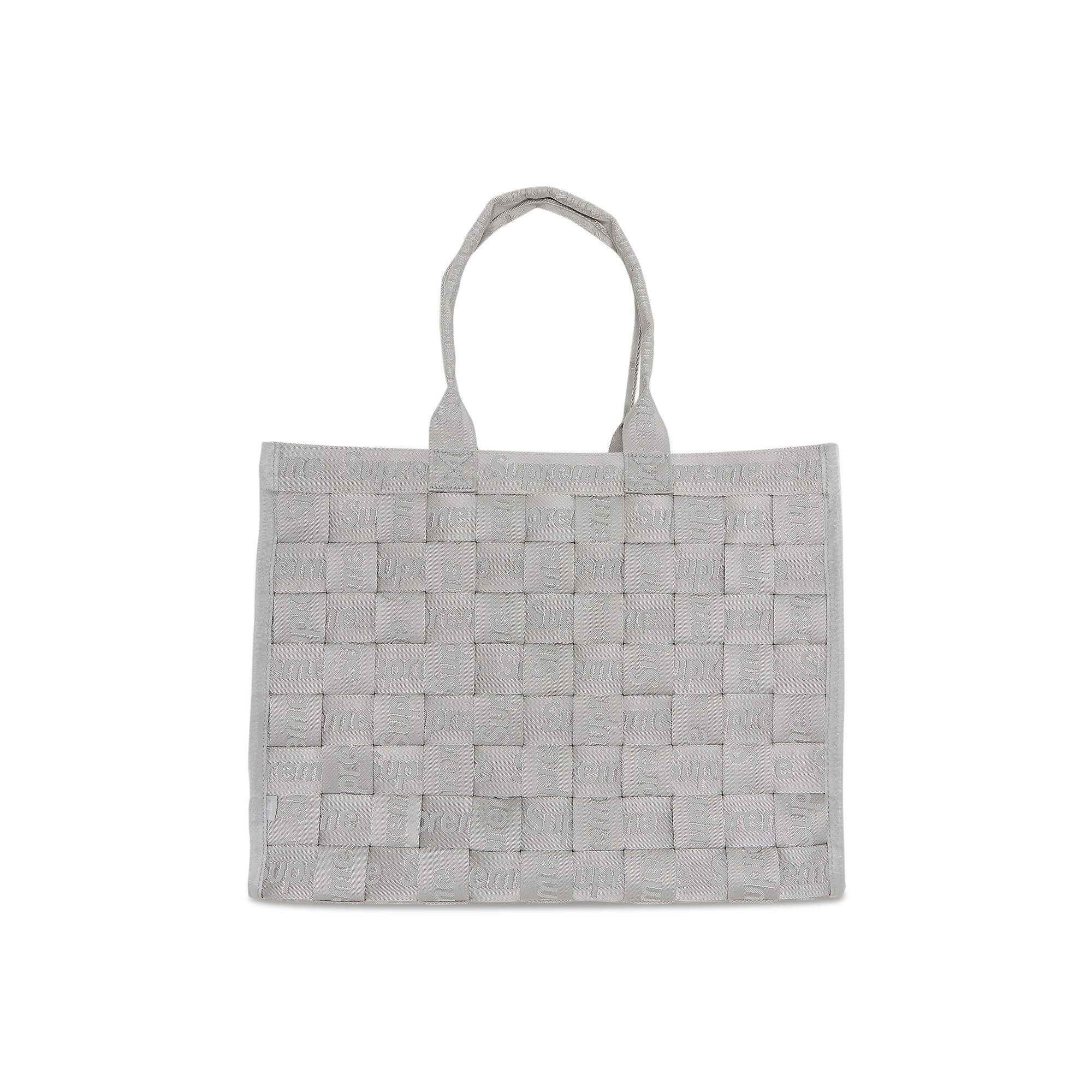Supreme Woven Tote 'Grey' - 1