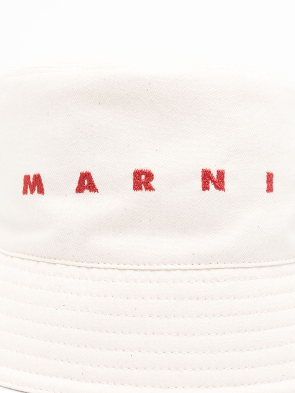 logo-embroidered bucket hat - 2