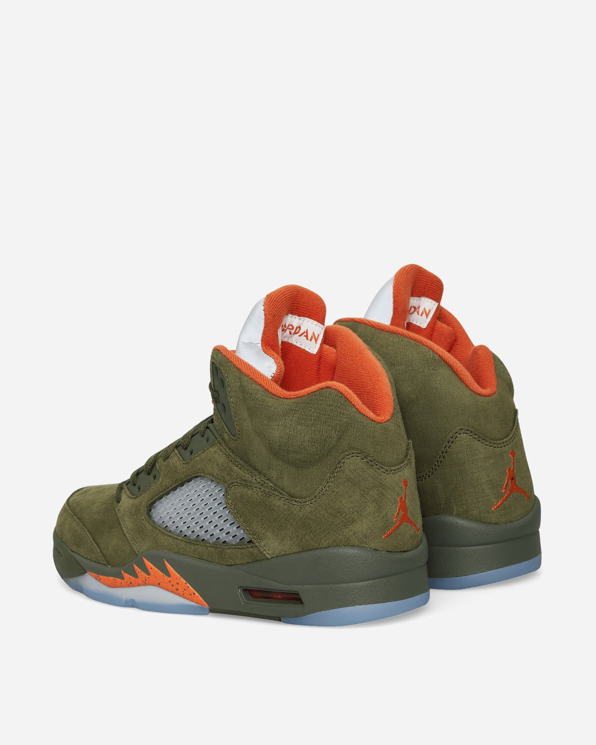 Air Jordan 5 Retro Sneakers Army Olive - 4