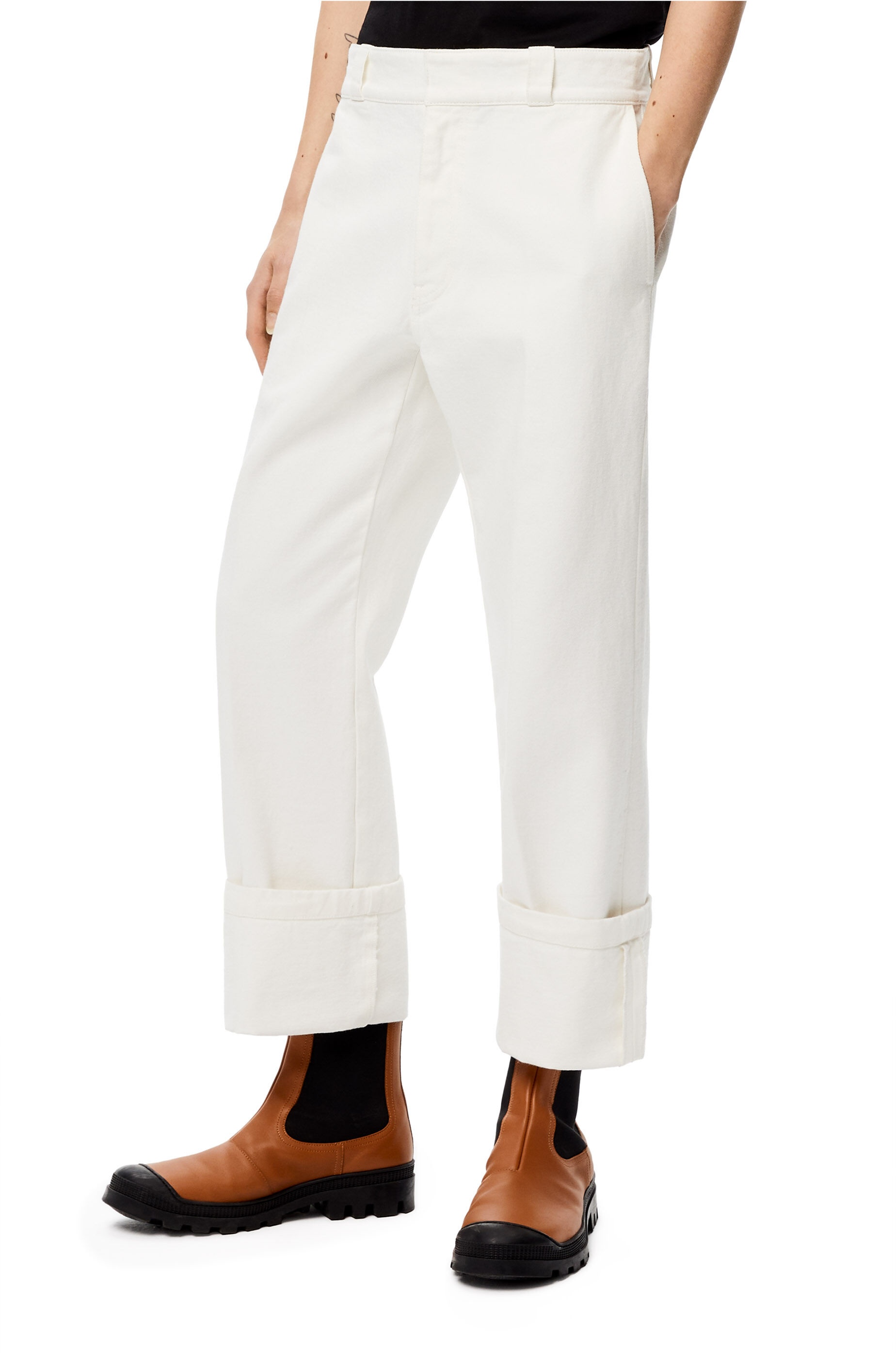 Drill pants in cotton - 3