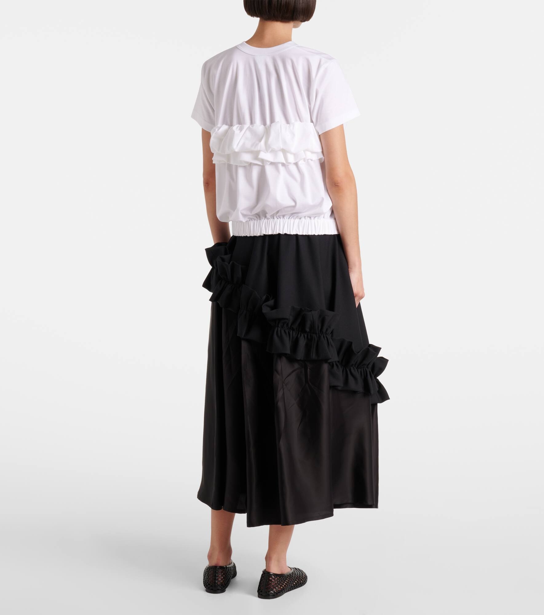 Ruffled cotton top - 3