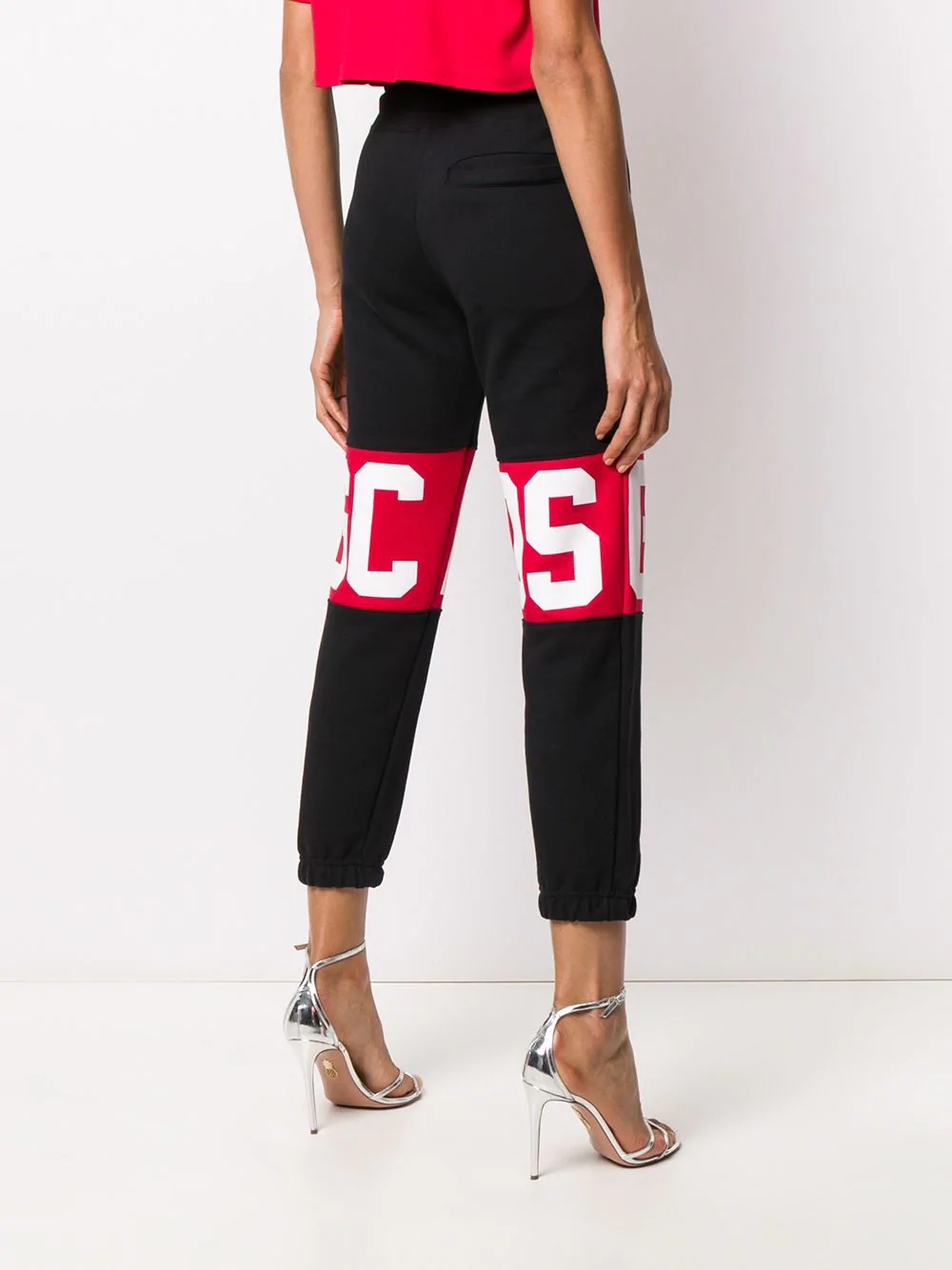 oversized logo track trousers - 4