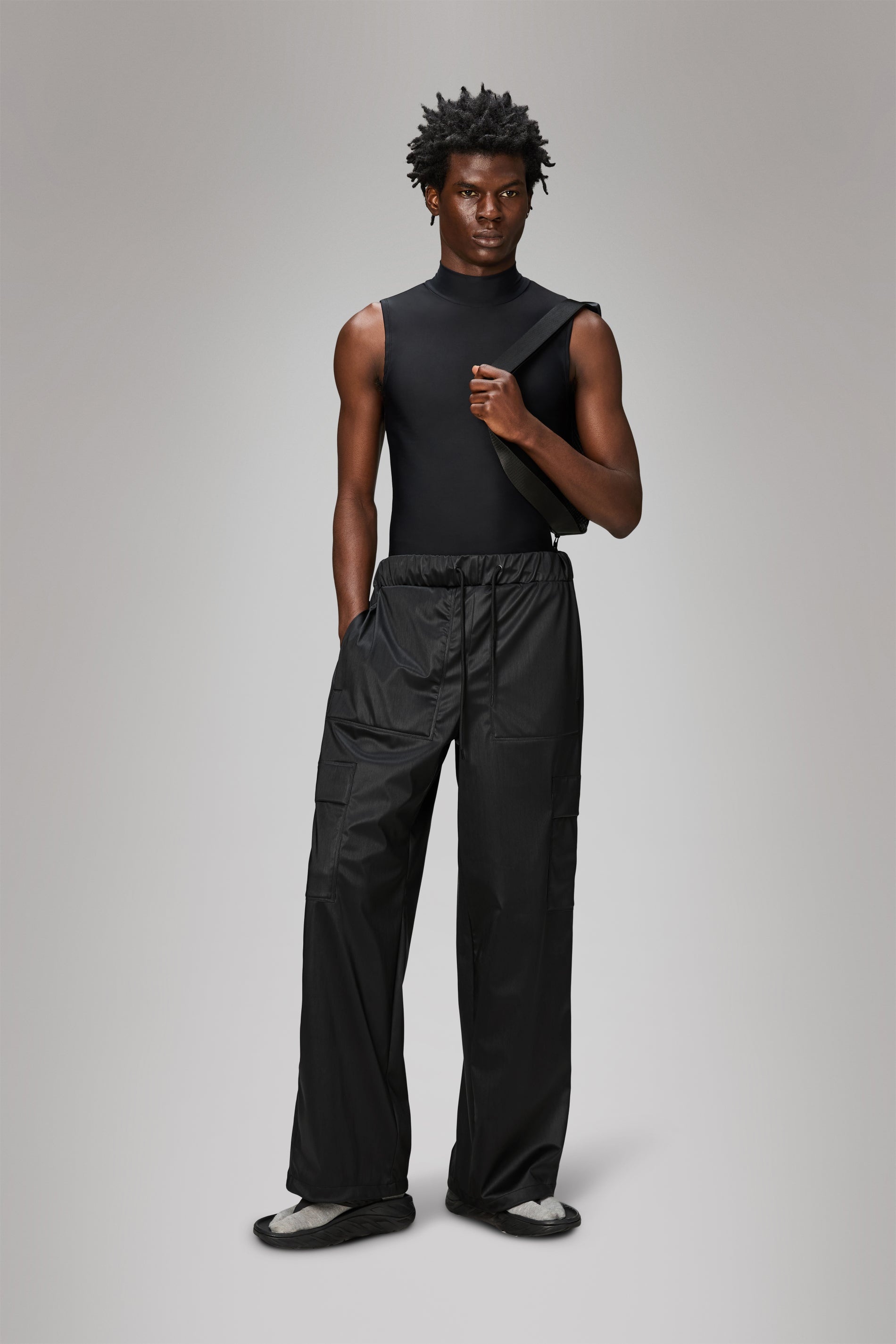 Cargo Rain Pants Wide - 4