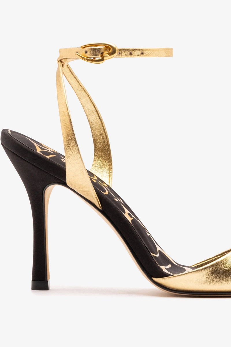 Freya Sandal Gold Leather 4