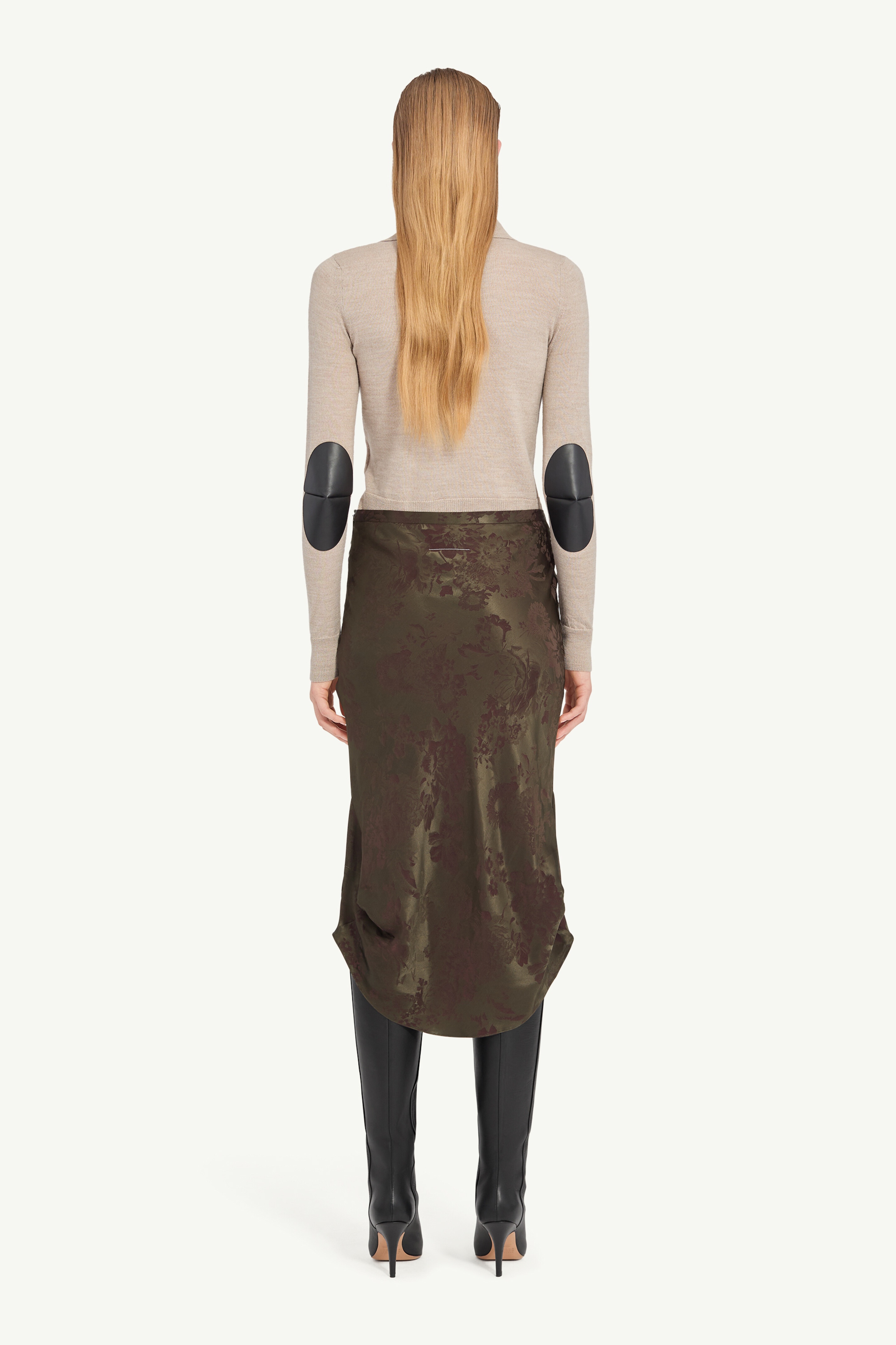 Floral midi skirt - 4