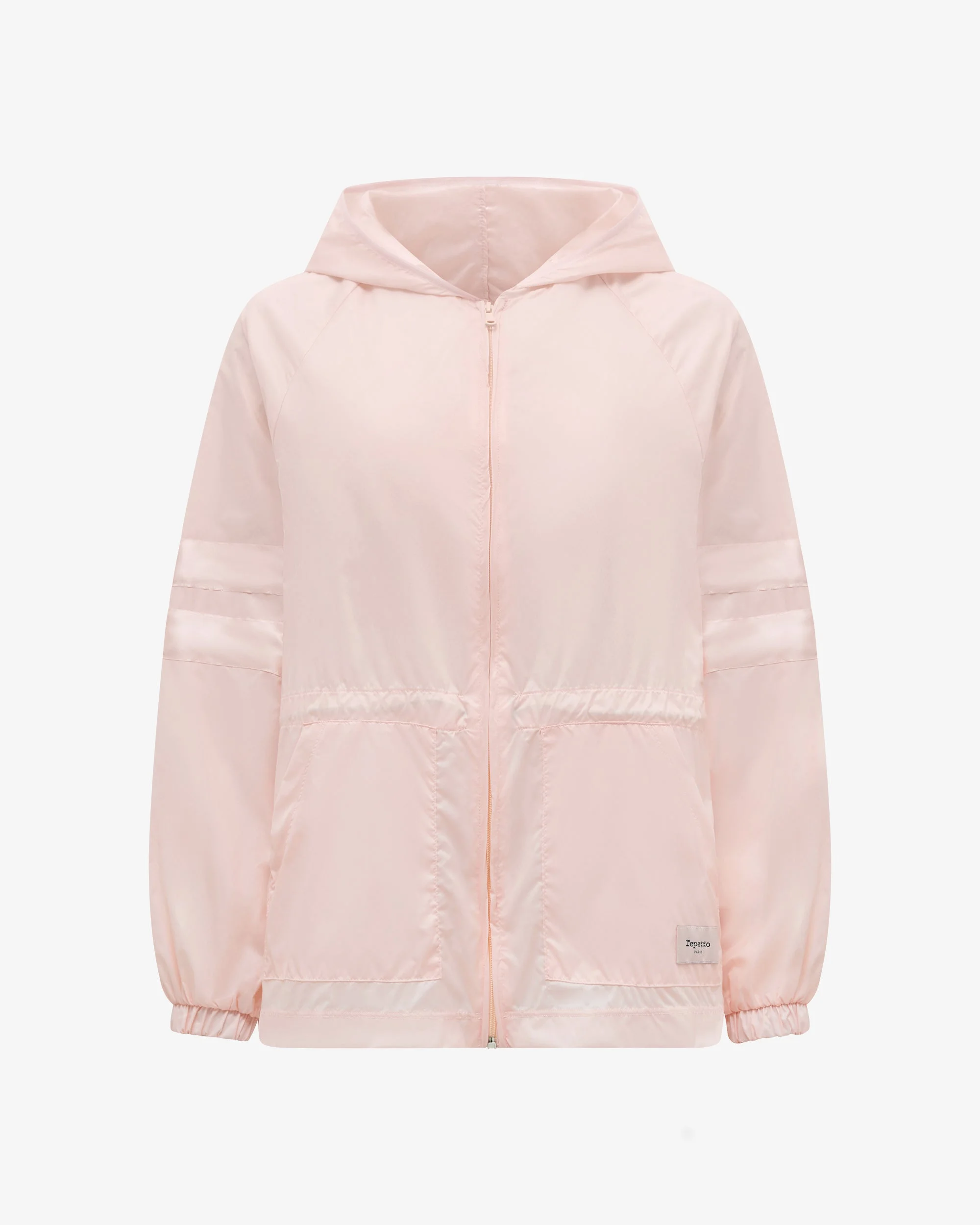 Signature satin windbreaker - 1