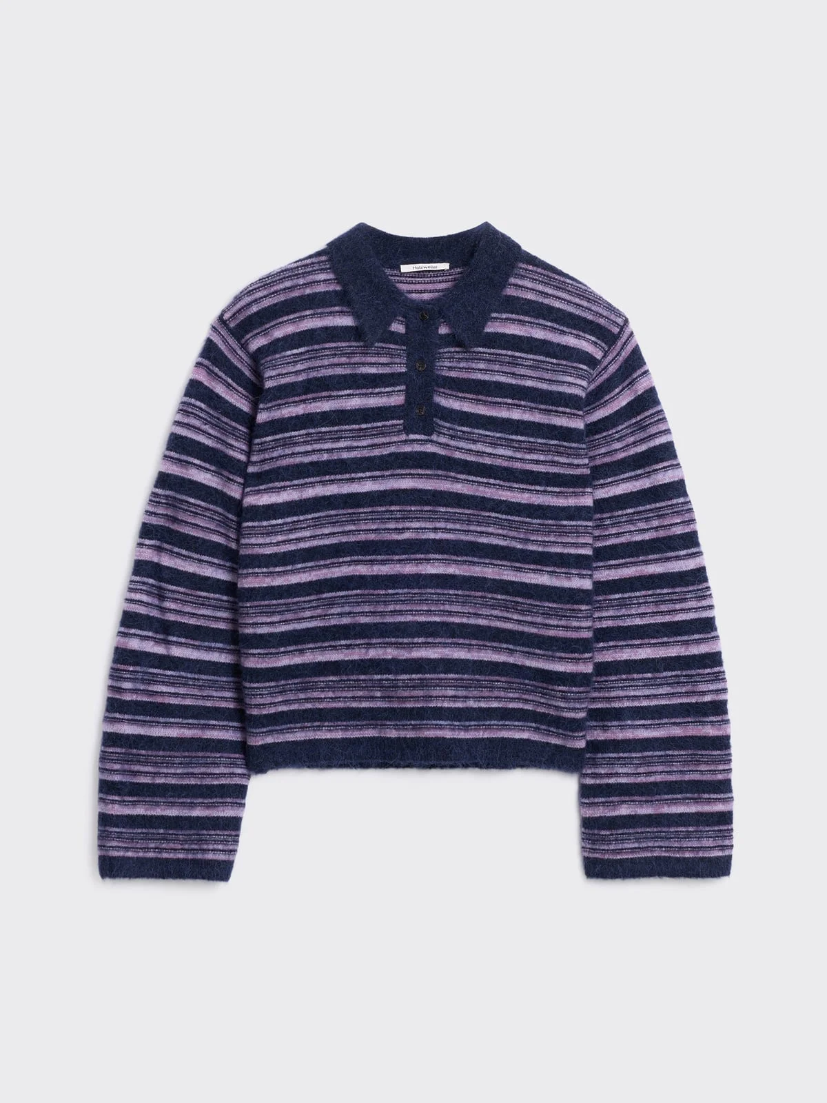 Olivia Wool Polo Sweater - 1