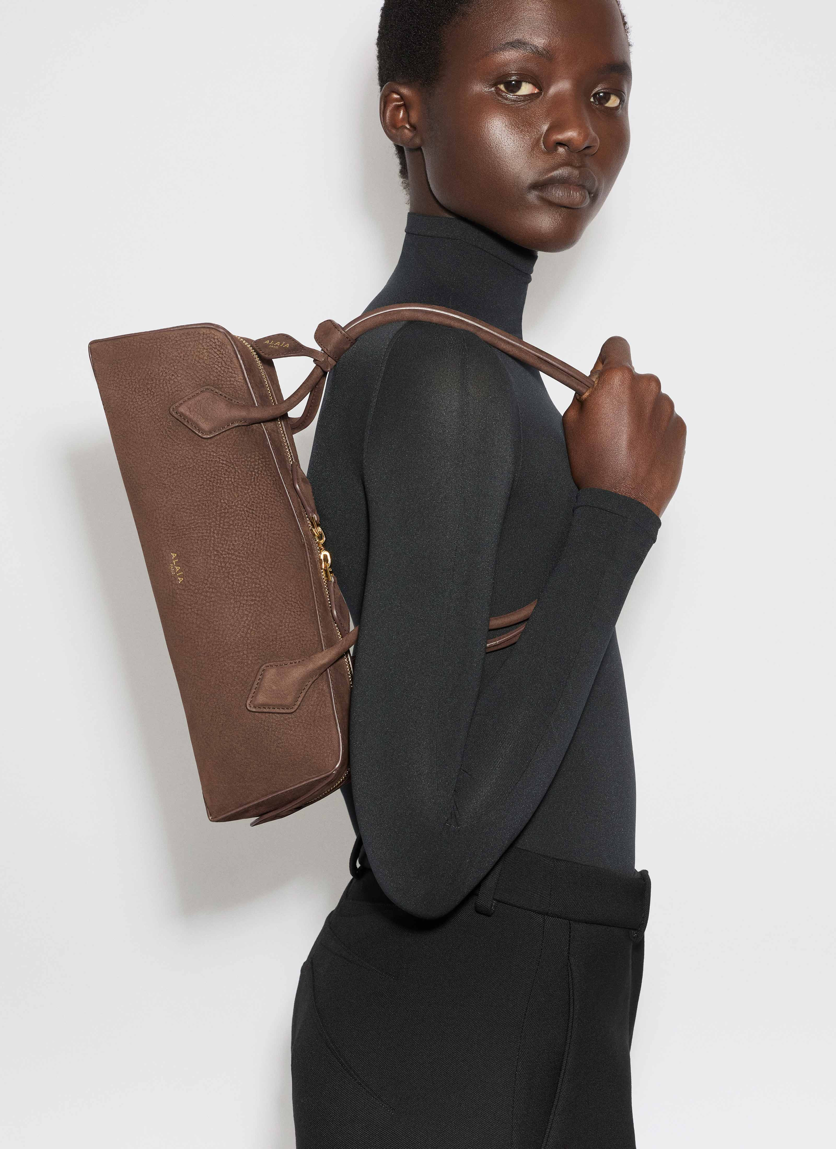 LE TECKEL MEDIUM BAG IN NUBUCK - 2