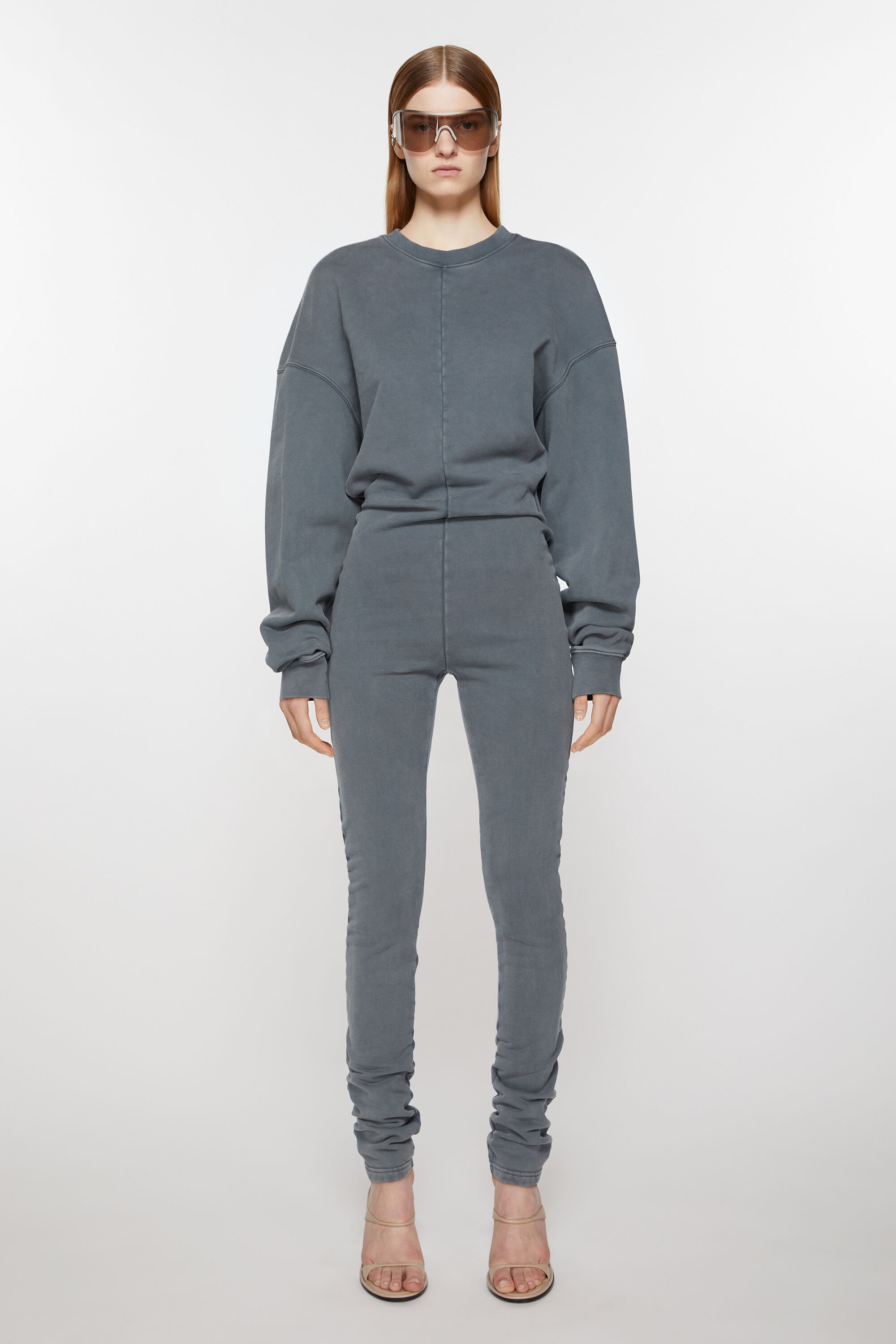 Fleece jumpsuit - Anthracite grey - 2