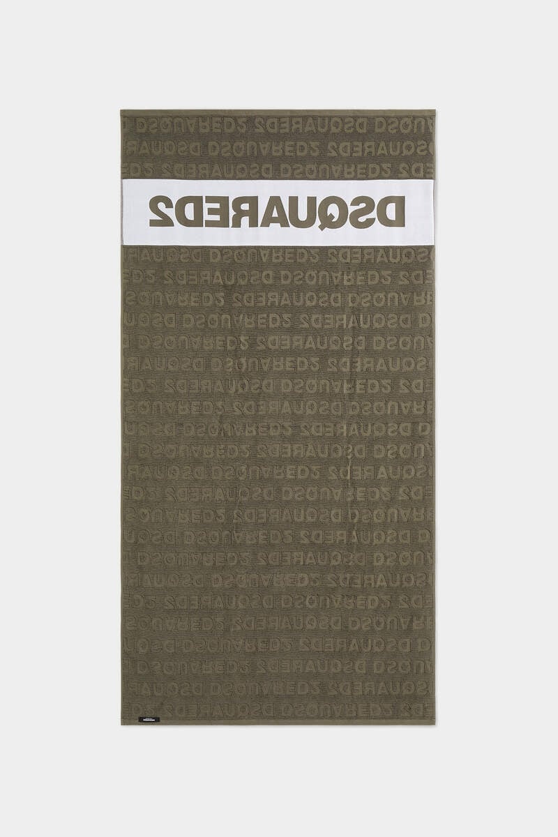 DSQUARED2 LOGO BEACH TOWEL - 2