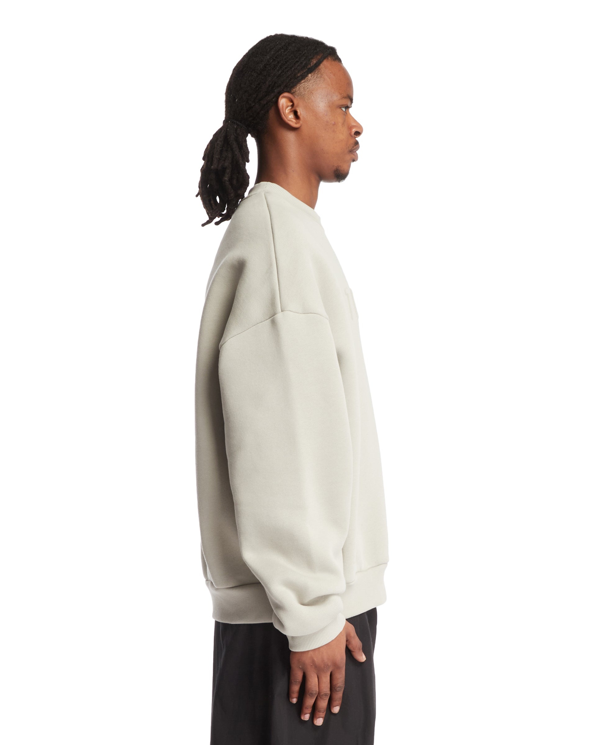 Gray Cotton Sweatshirt - 5
