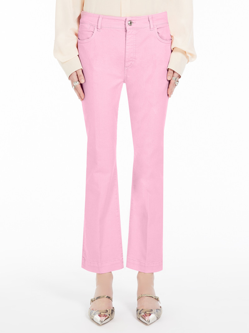 NILLY Denim mini flare trousers 3