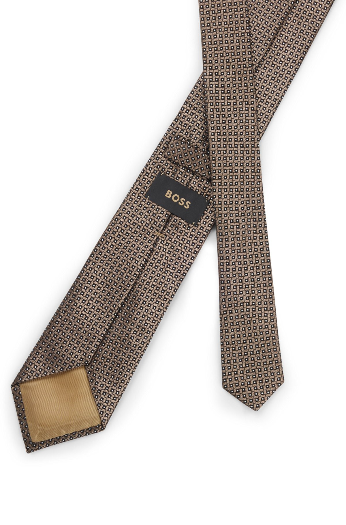 ITALIAN-MADE TIE IN SILK JACQUARD - 4