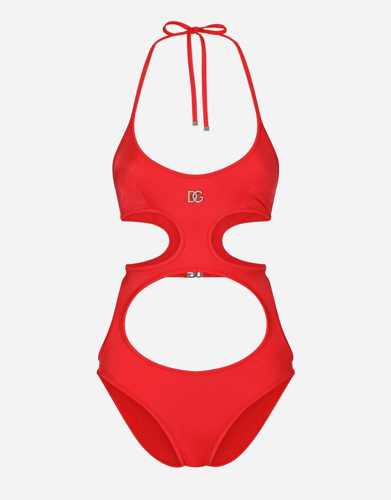 Cut-out monokini with DG logo 1