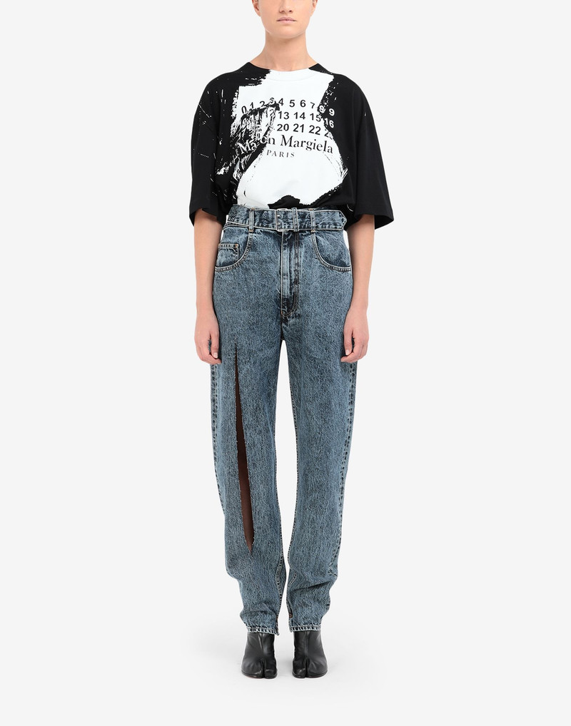 Maison Margiela Slashed jeans outlook