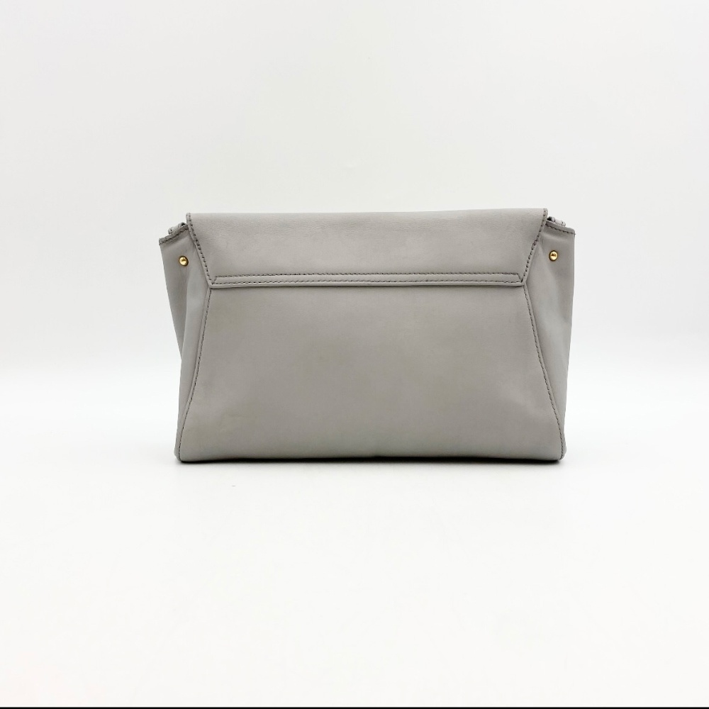 Ferragamo Grey Gancini Crossbody Bag - 3