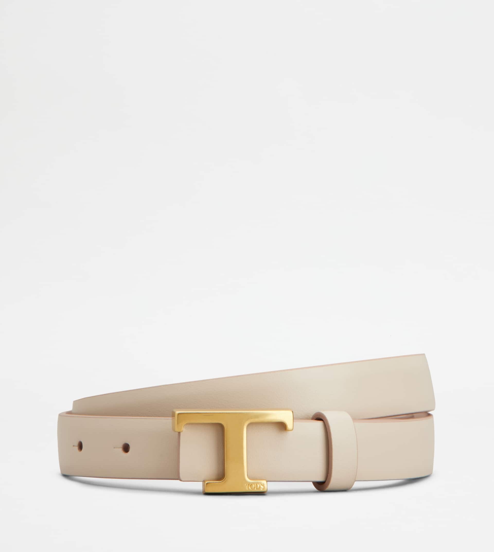 T TIMELESS REVERSIBLE BELT IN LEATHER - 2