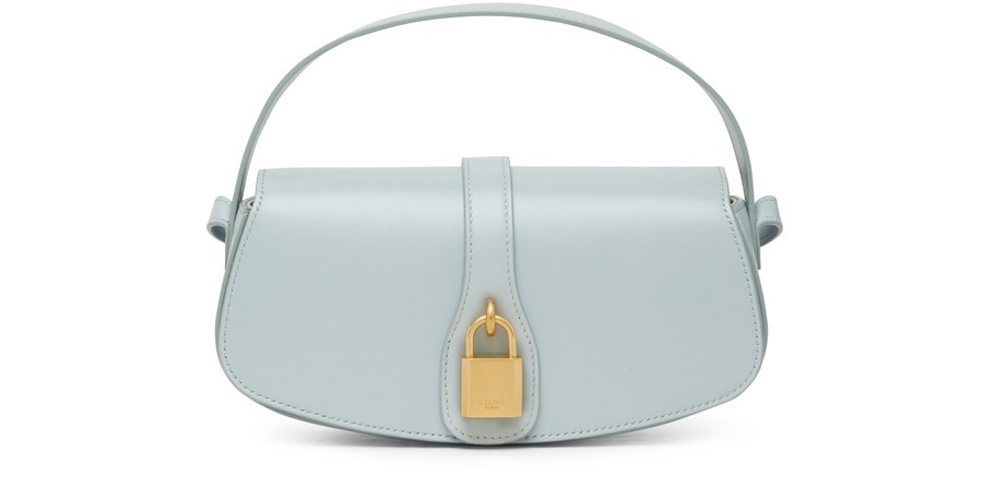 Clutch on strap tabou in smooth calfskin - 1