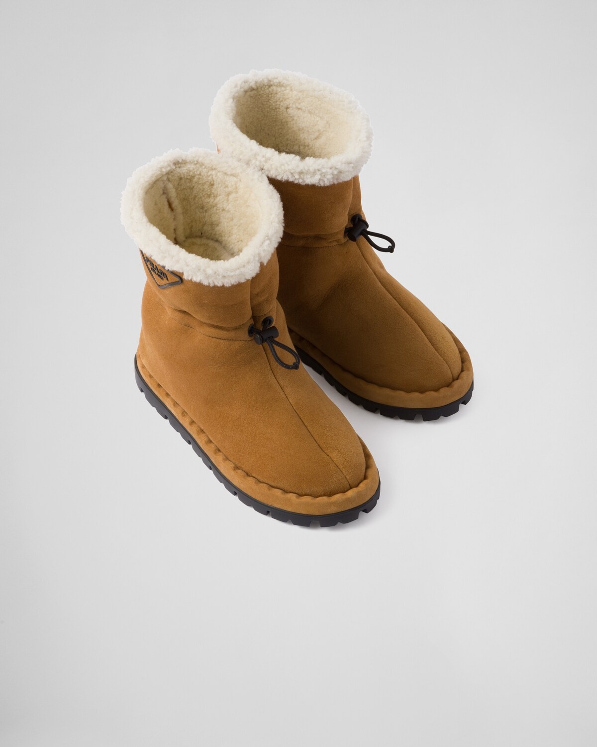 Shearling booties - 4