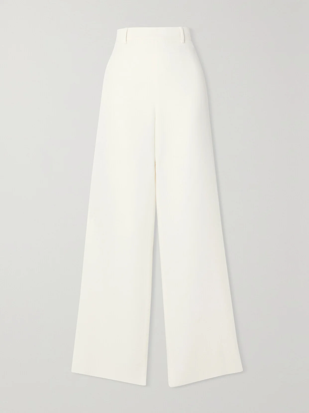 Silk-crepe Wide-leg Pants - 1