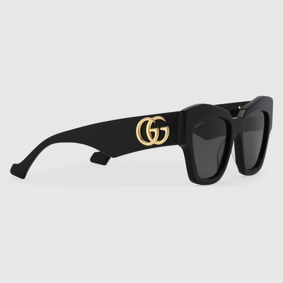 GUCCI Cat-eye frame sunglasses outlook