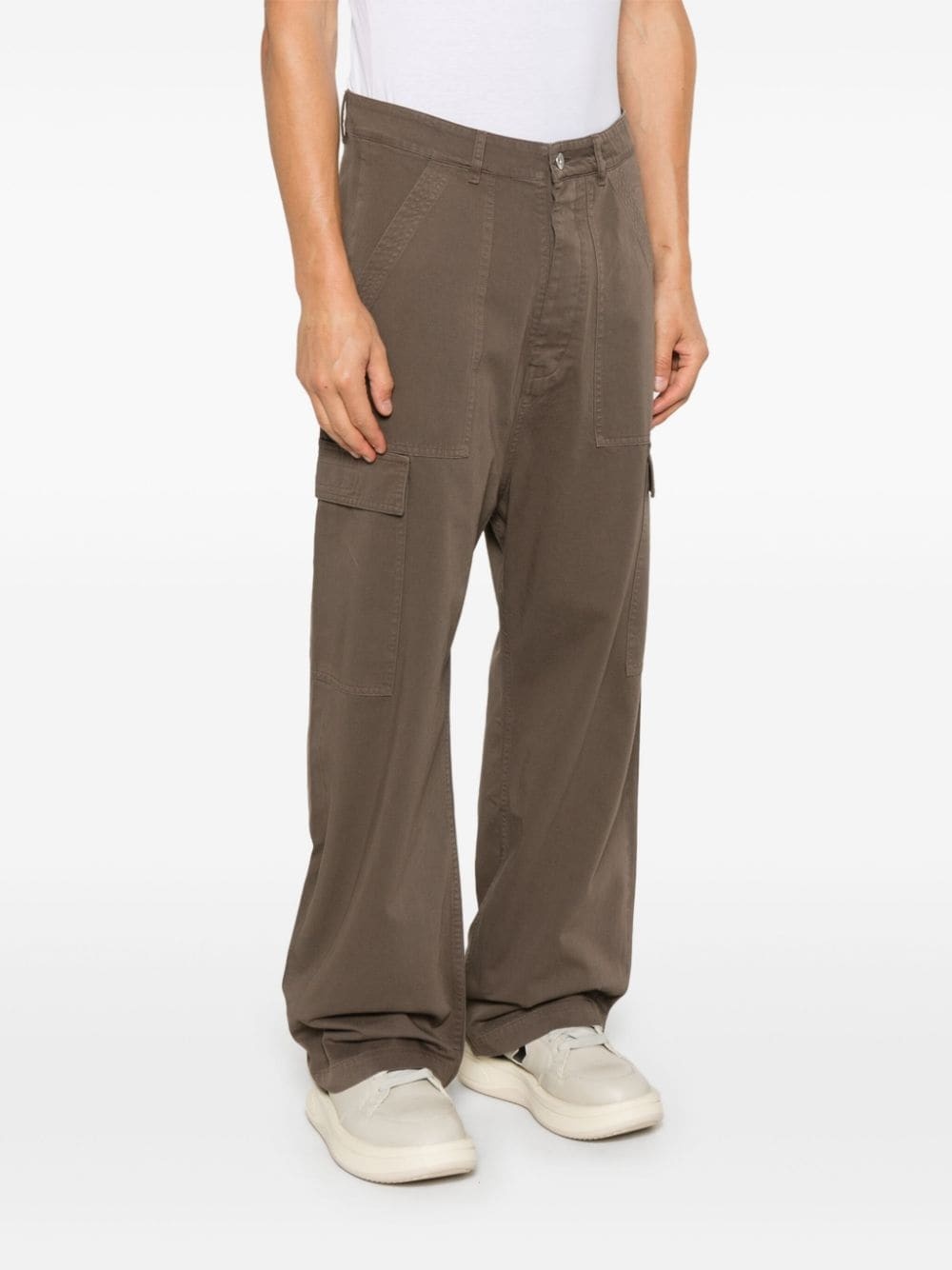 organic cotton cargo pants - 3