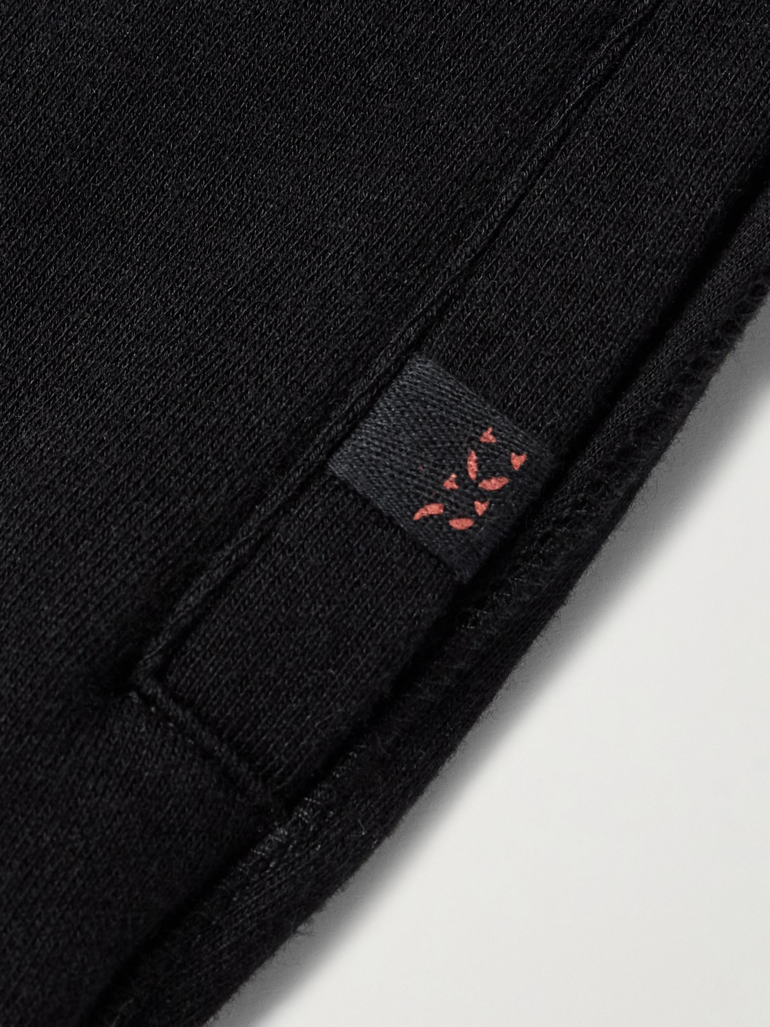 Quinn 1 Tapered Cotton and Modal-Blend Jersey Sweatpants Black - 5