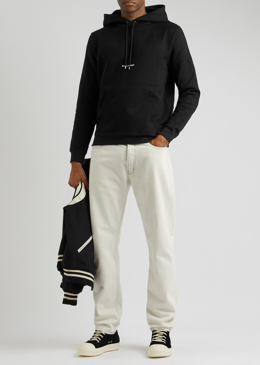 Logo hooded cotton sweatshirt - 4