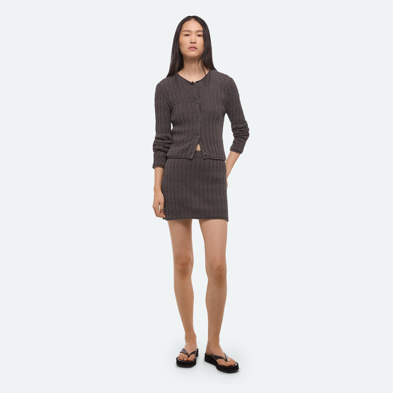 Helmut Lang CABLE CROP CARDIGAN outlook