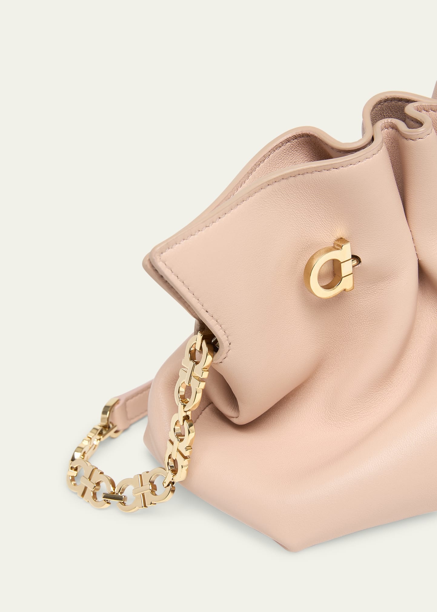 Small Gancio Piercing Shoulder Bag - 5