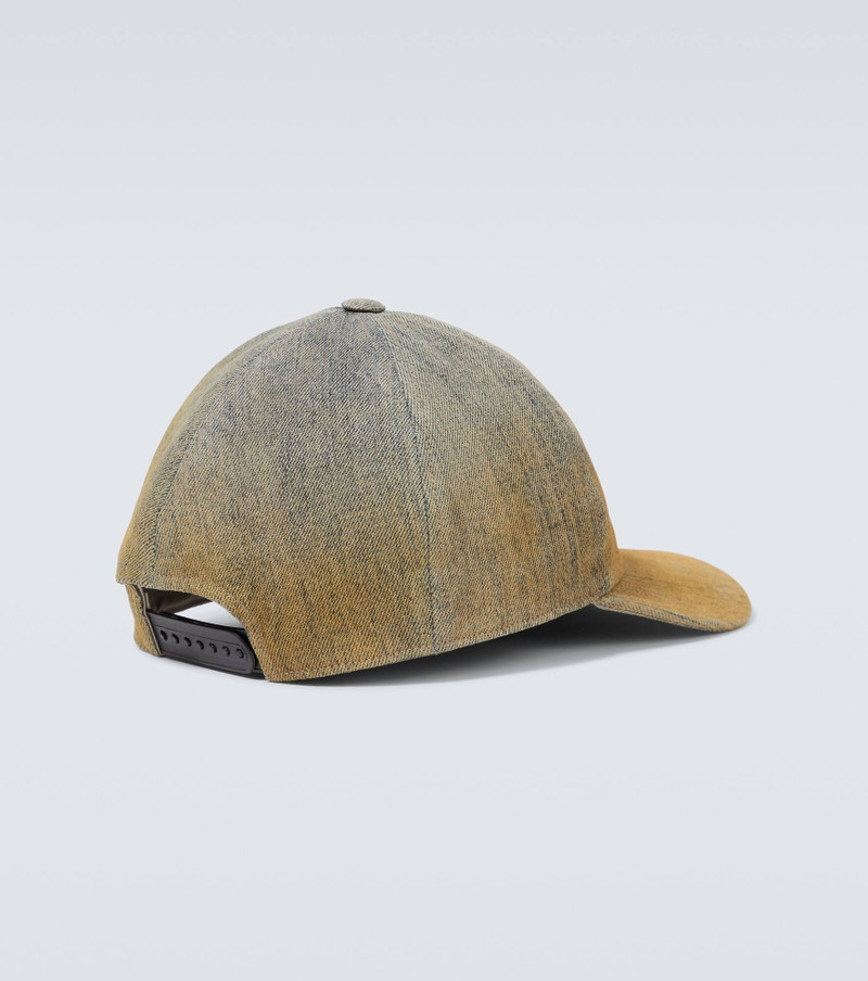 Rick Owens DRKSHDW denim baseball cap outlook