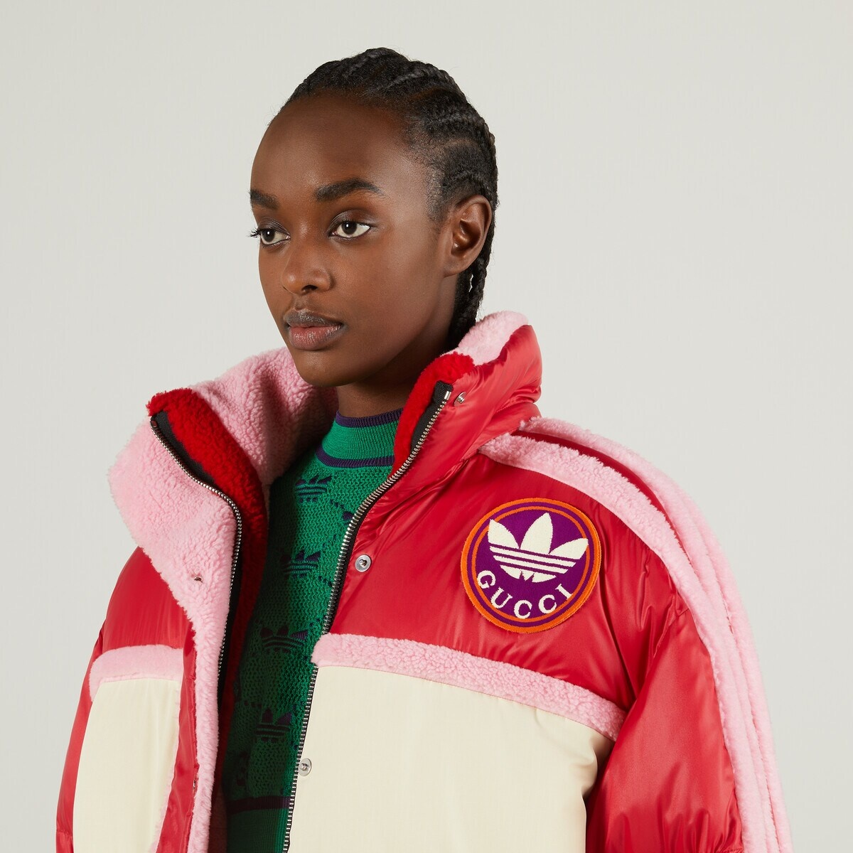 adidas x Gucci reversible bomber - 4
