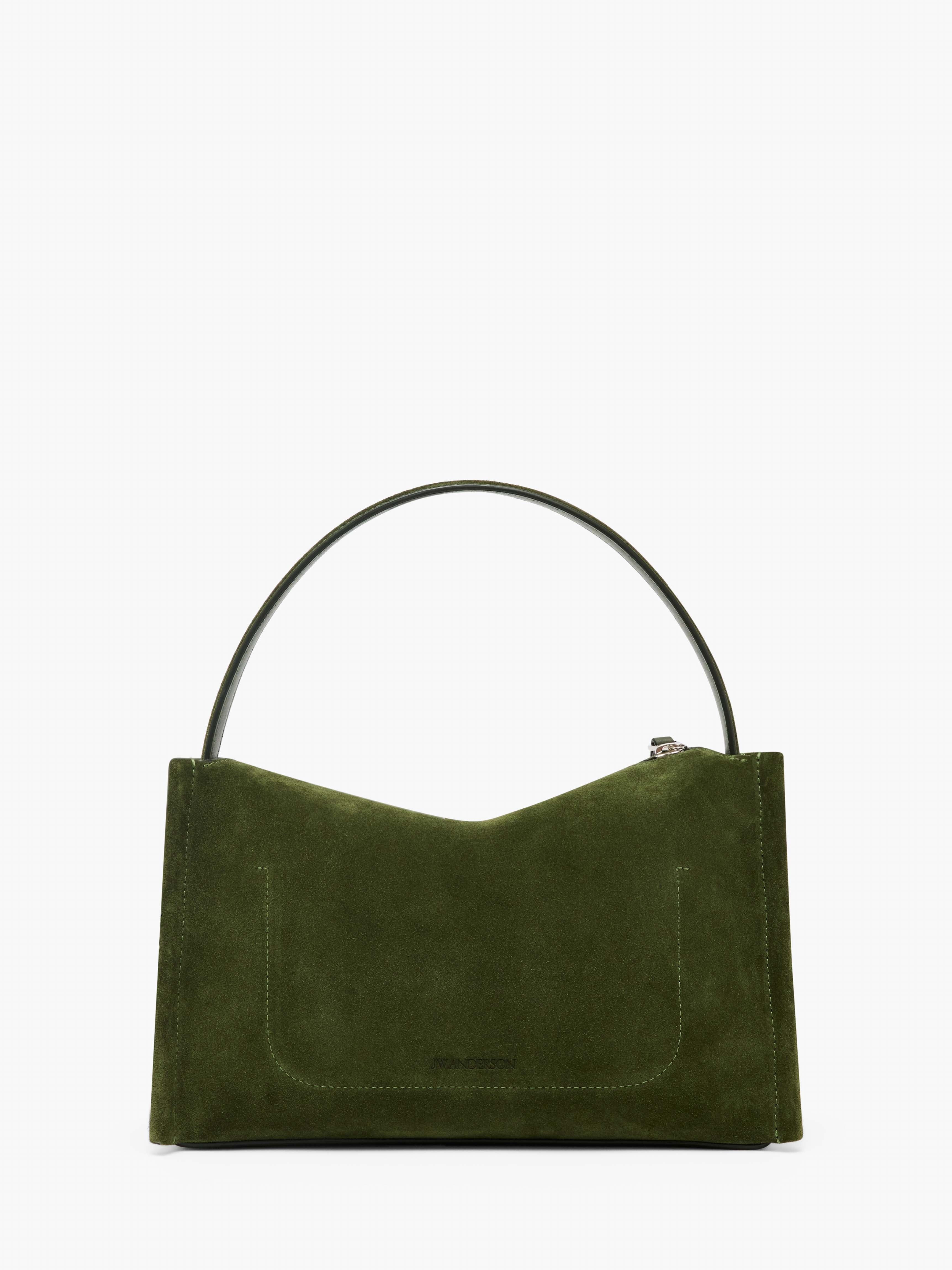 MEDIUM LOAFER BAG - SUEDE SHOULDER BAG - 4