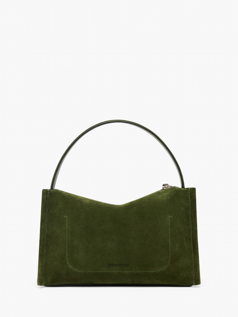 MEDIUM LOAFER BAG - SUEDE SHOULDER BAG 4