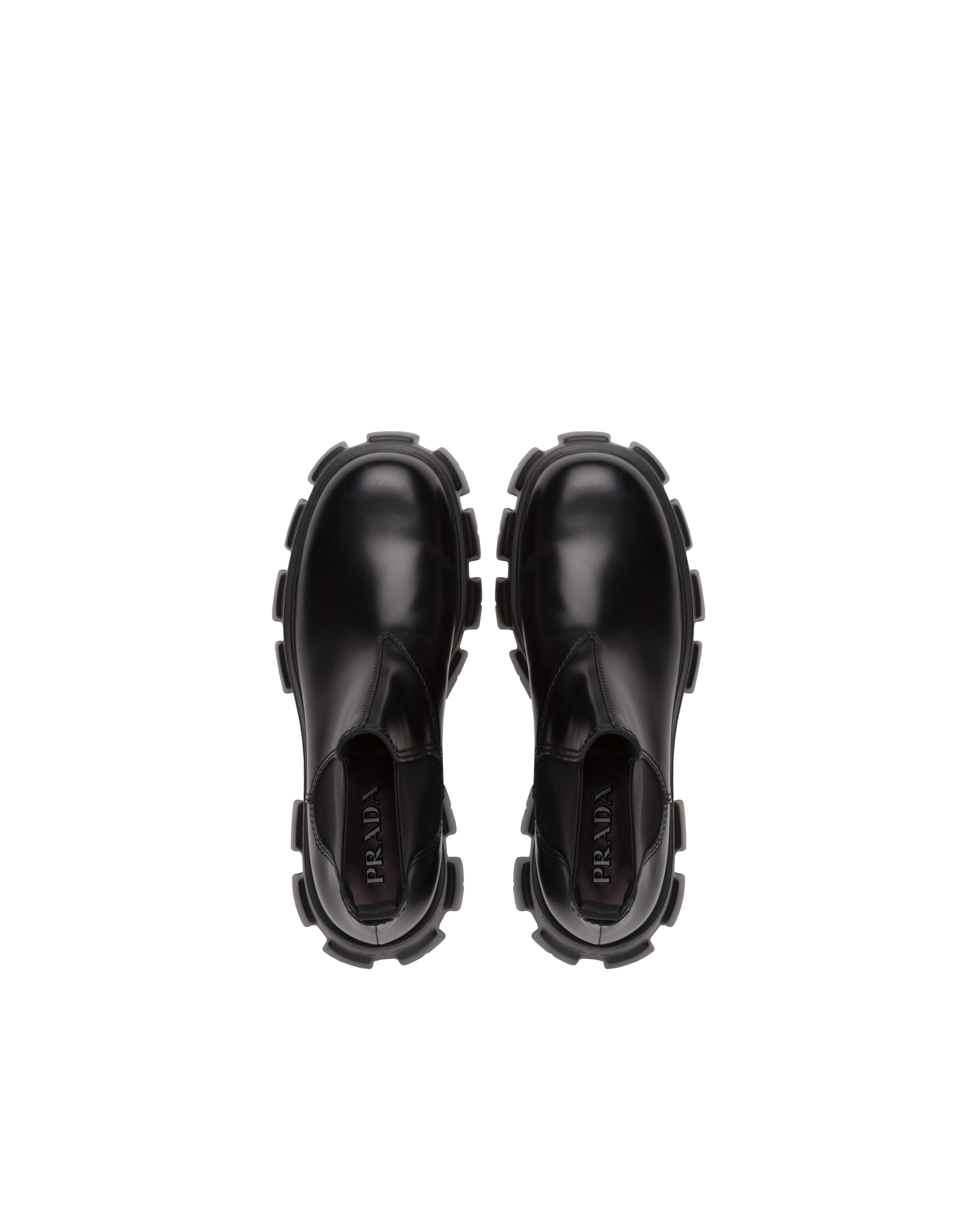 Monolith brushed leather Chelsea boots - 3
