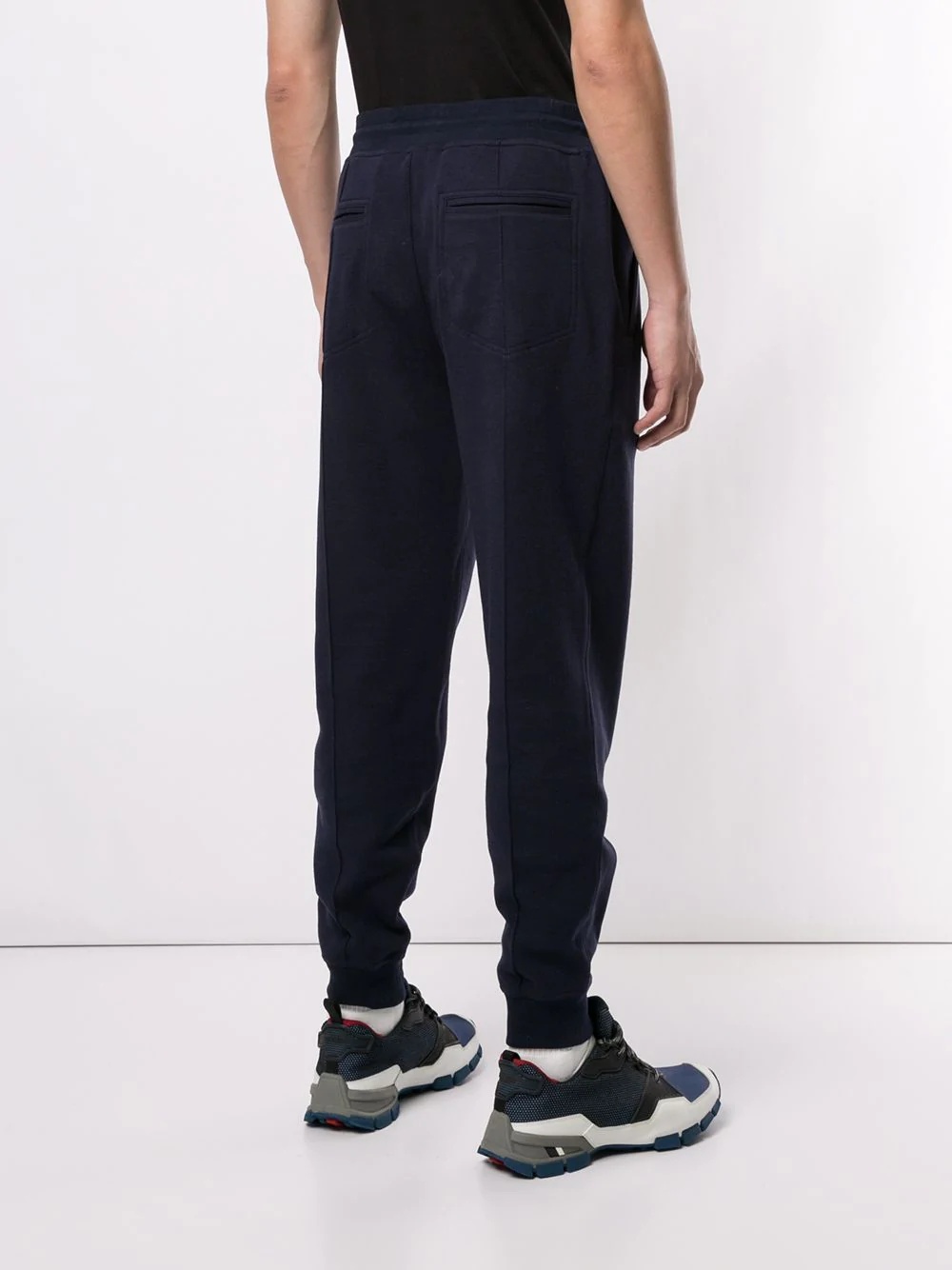 drawstring track pants - 4