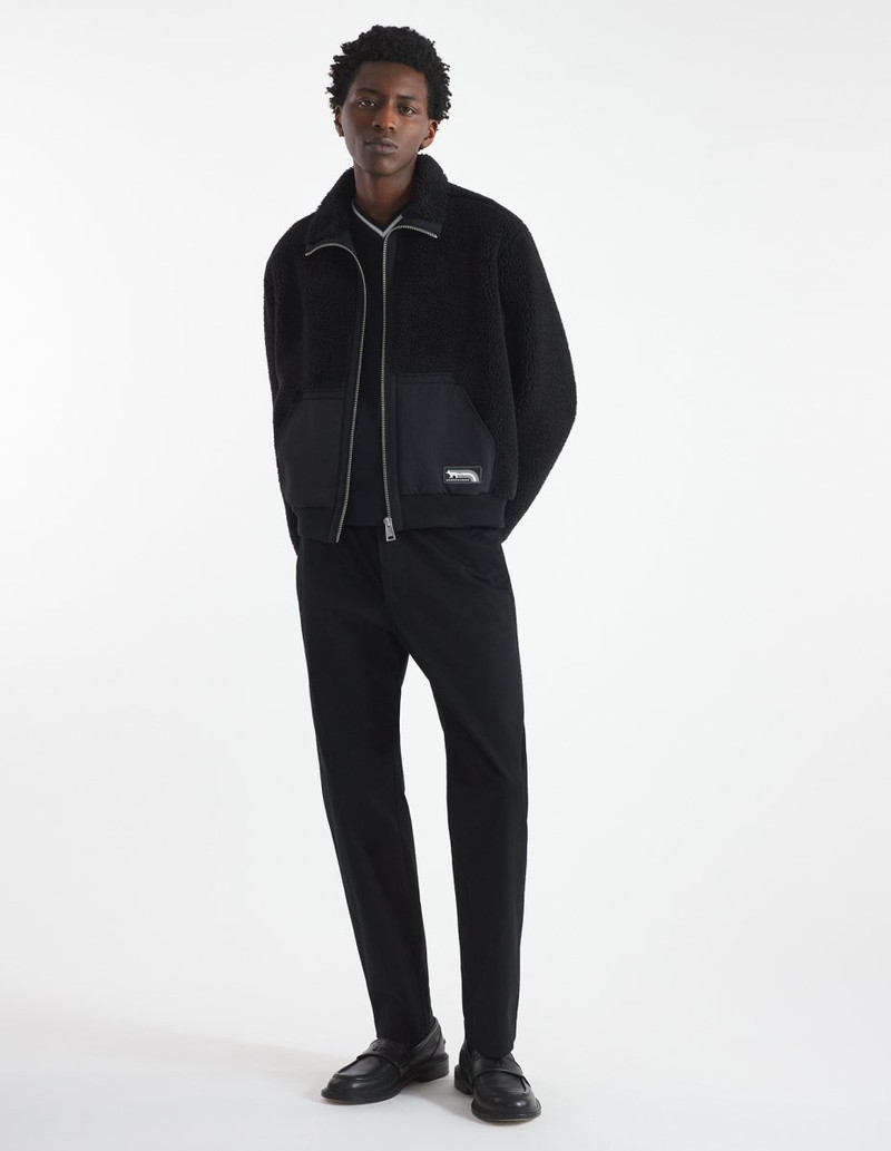 Maison Kitsuné FLASH FOX FLEECE JACKET outlook