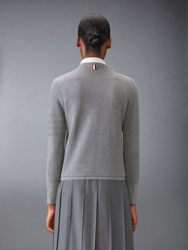Thom Browne Cotton 4-Bar Cardigan outlook
