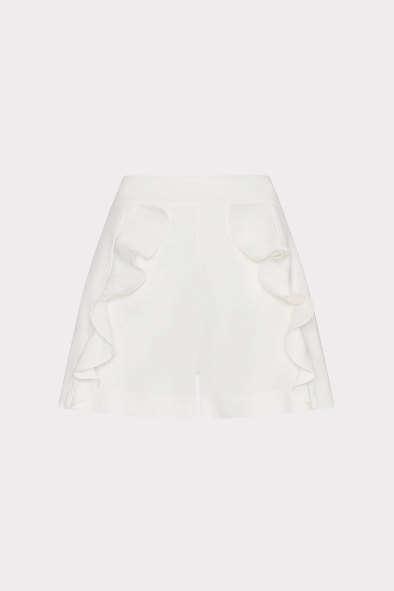 Linen Ruffle Short - 1