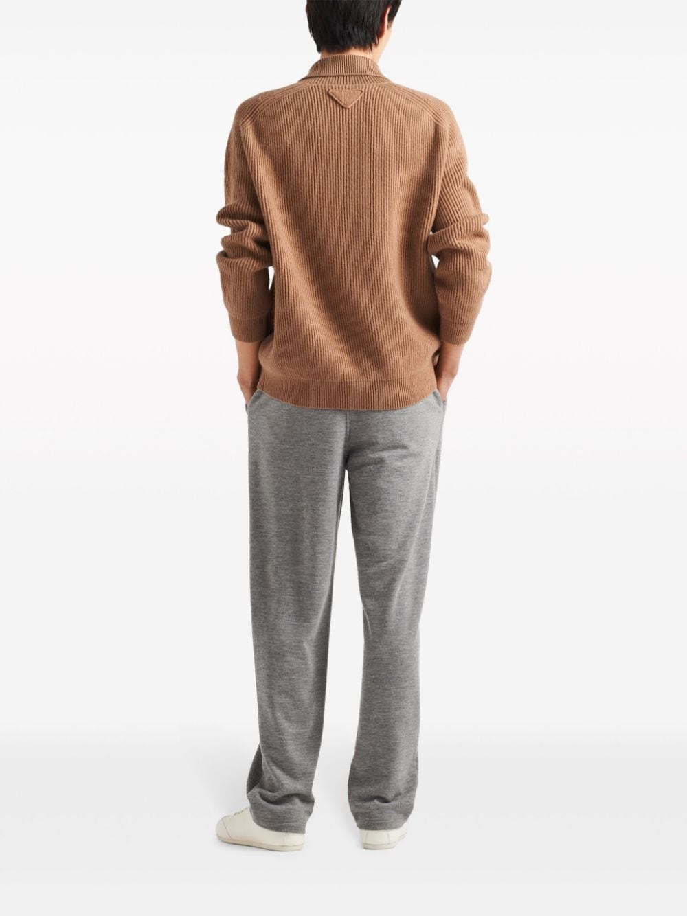 cotton track pants - 3