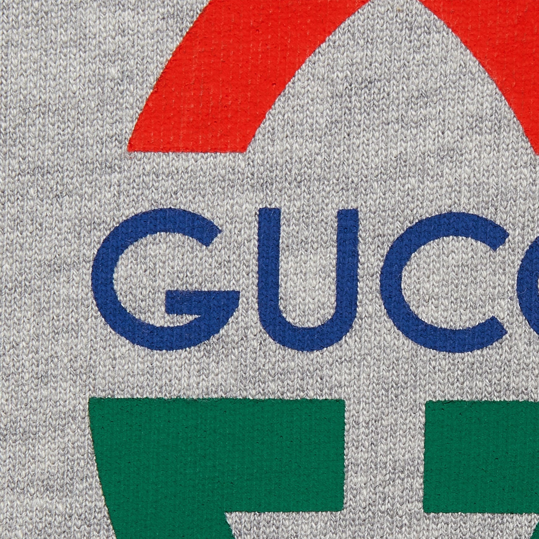Gucci Cotton Jersey Printed Sweatshirt 'Grey' 774244-XJGAY-1230 - 5