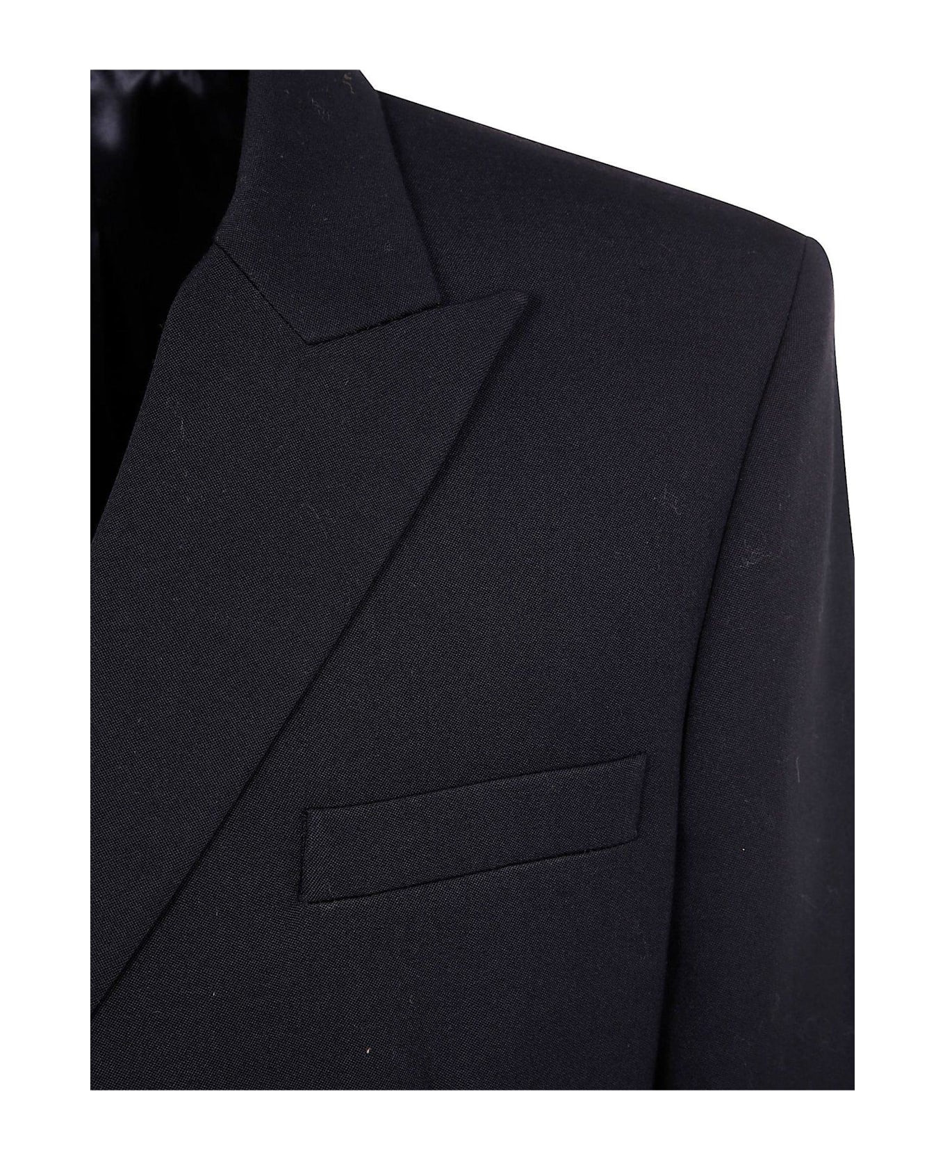 Double Breasted Tailored Blazer - 3