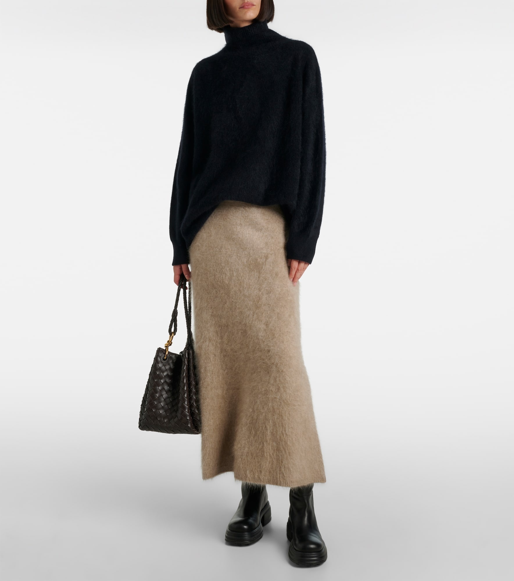 Teresa cashmere turtleneck sweater - 2
