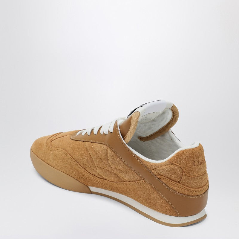 Chloé Kick Cinnamon brown sneakers in suede - 2