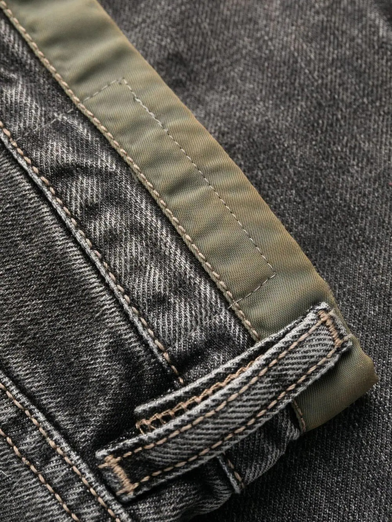 mid-rise straight-leg jeans 7