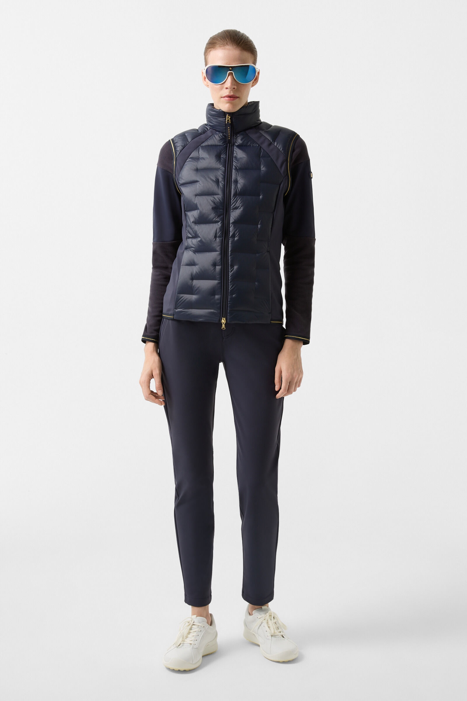Efi Down vest in Navy blue - 4